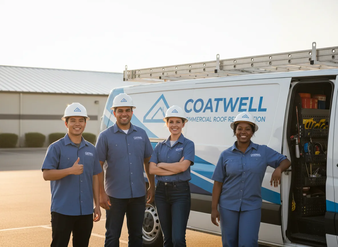 Commercial roof coating company in Macksburg, IA